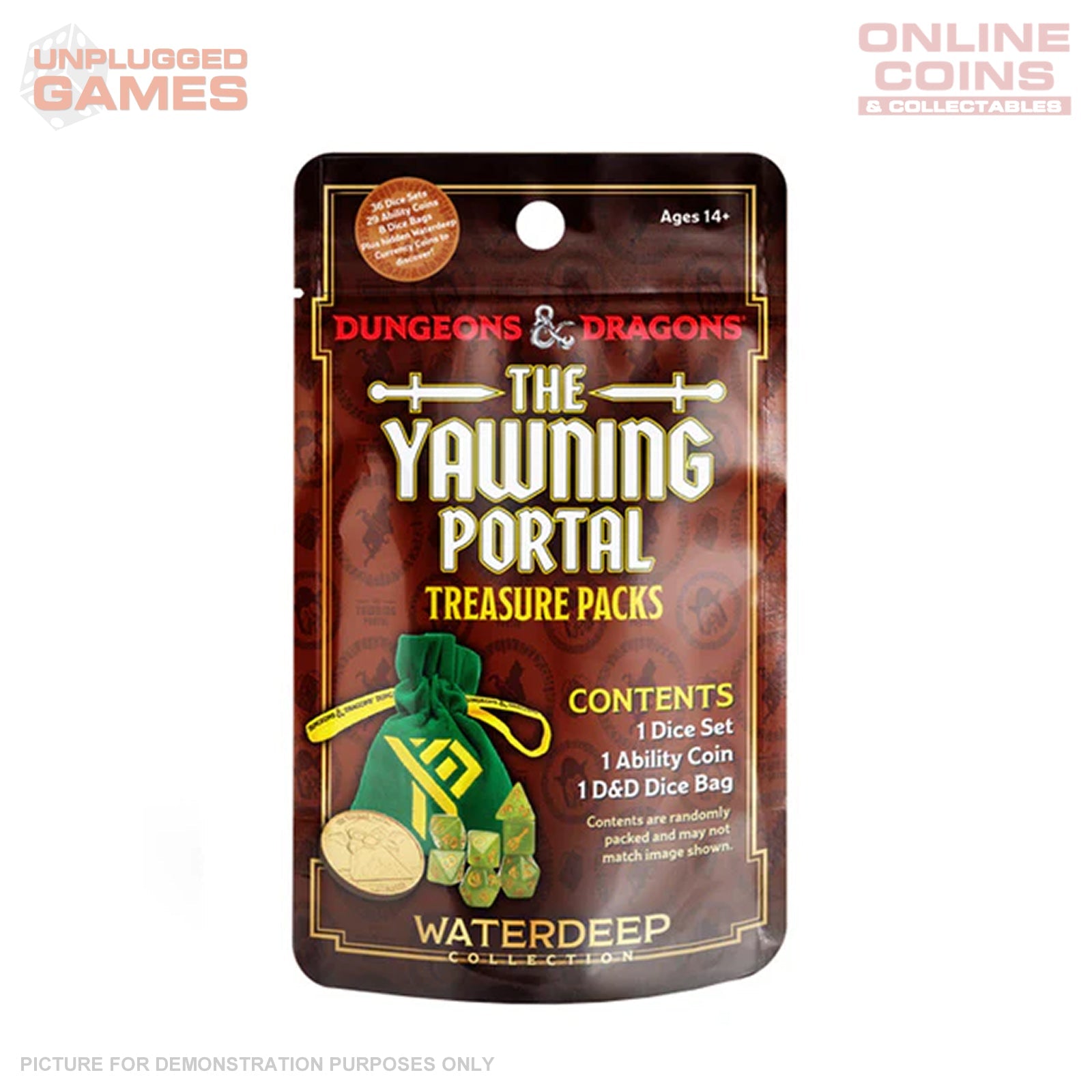 Dungeons & Dragons The Yawning Treasure Portal Pack: Waterdeep Collection | Sirius Dice